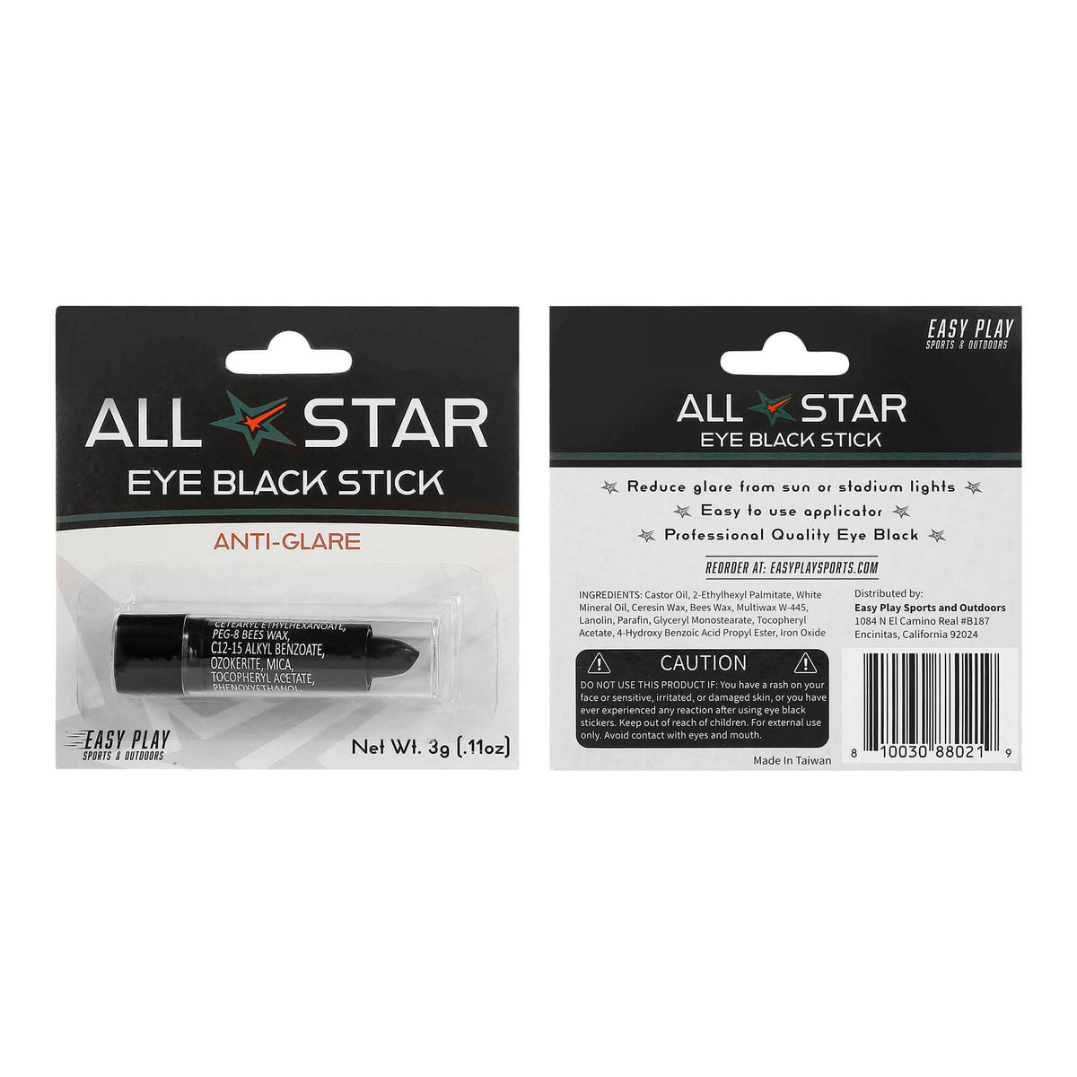 Battle Sports Eye Black Anti-glare Stickers : Target