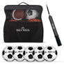 Complete Sports Ball Set w/ Carrying Bag - Soccer, Football, Basketball, Volleyball, Dodgeball, and Pump - Easy Play Sports and Outdoors