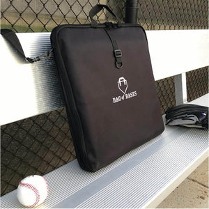 Bag of Baseball Bases - Full Set Orange - Easy Play Sports and Outdoors